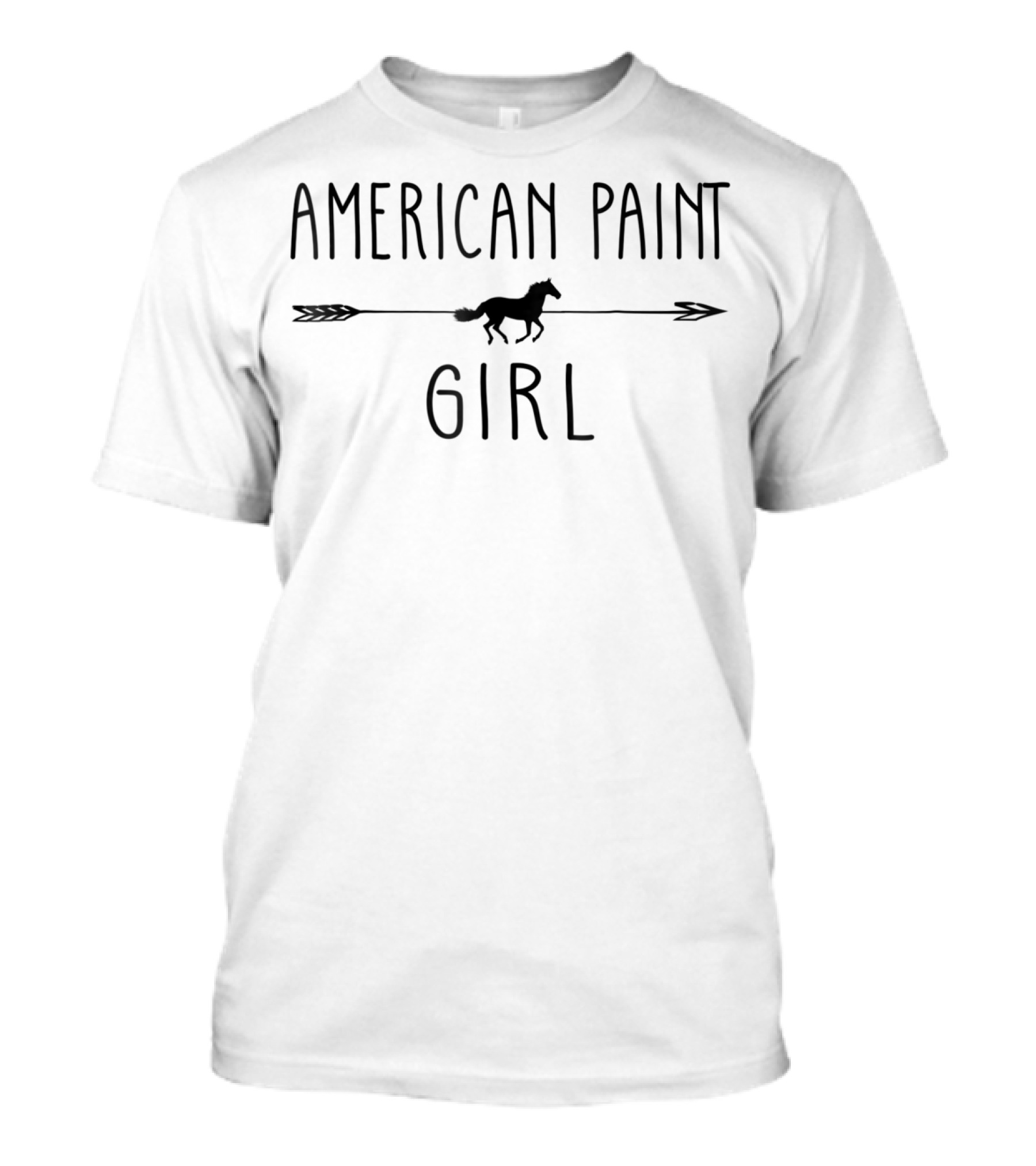 American Paint Horse Girl Lover Arrows T-Shirt