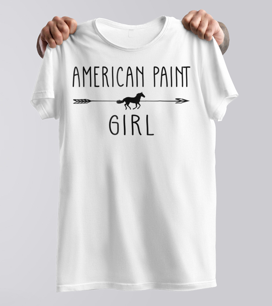 American Paint Horse Girl Lover Arrows T-Shirt
