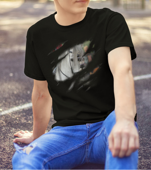 Andalusian Horse Knight Spirit Within T-Shirt