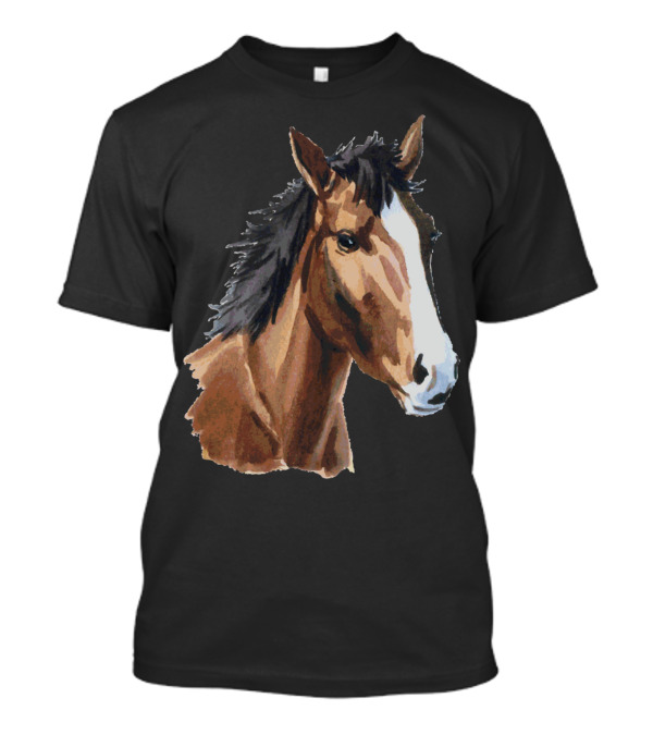 Awesome Seal Brown American Wild Horse T-Shirt