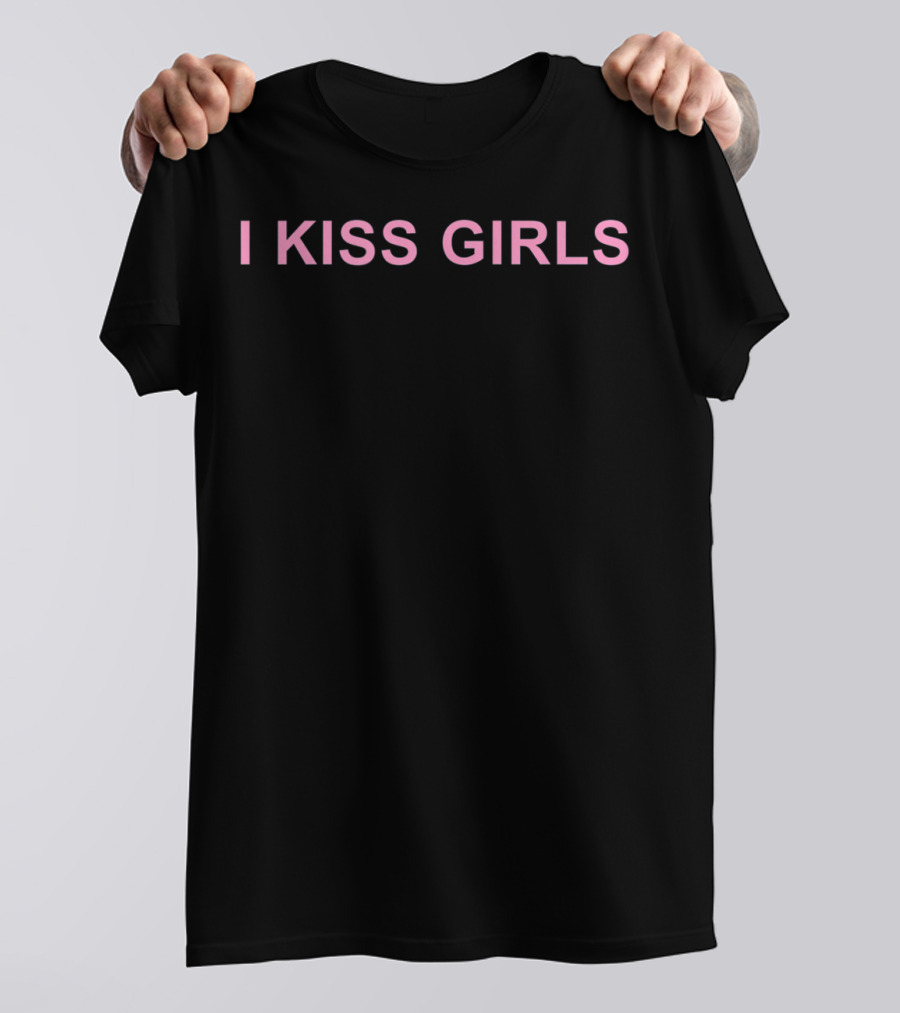 I Kiss Girls Lesbian Gay Pride T-Shirt