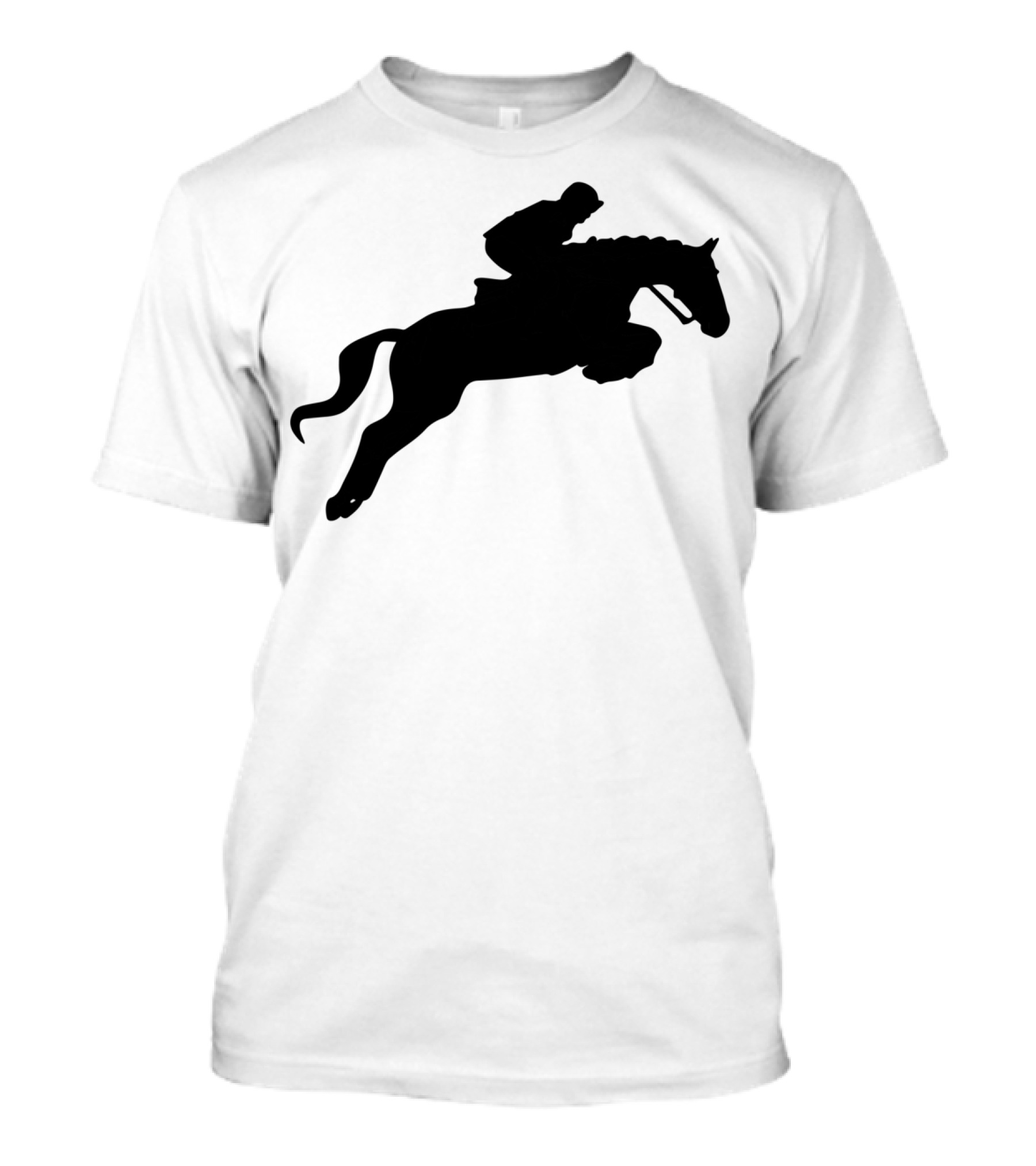 Cute English Riding Hunter Jumper Girl Equitation T-Shirt