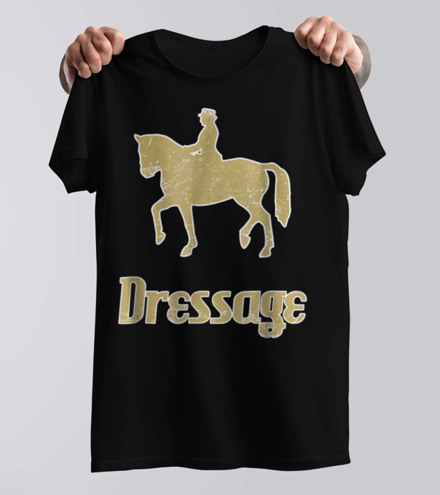 Dressage Ride Horses Breed Horse Rider T-Shirt