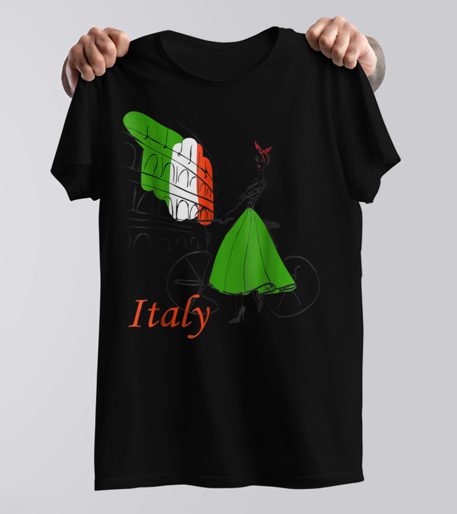 Italy Rome Coliseum Fashion Womenwomen T-Shirt
