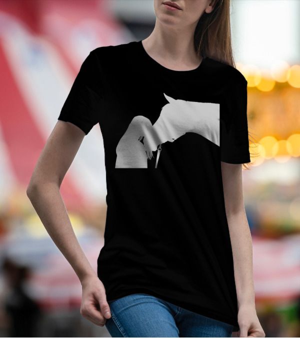 Girls Horse Rider Love My Horse Equine Bond T-Shirt