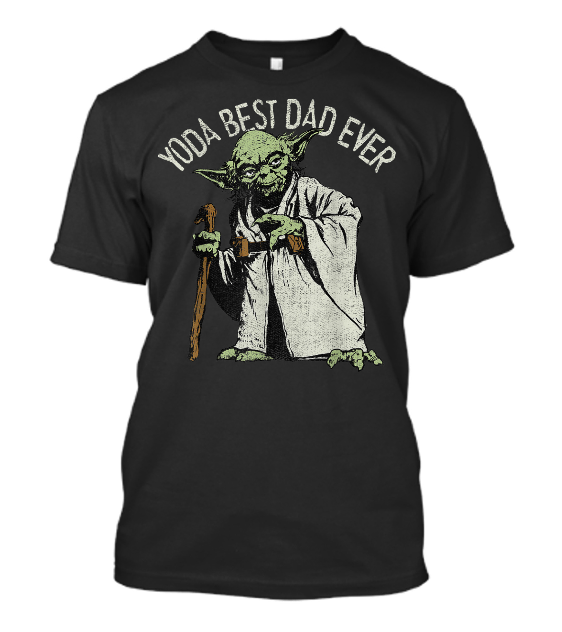 Yoda Best Dad Ever Star Wars Iconic Jedi Master T-Shirt