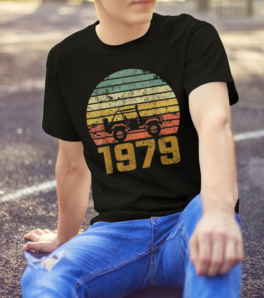 Vintage 1979 Jeep Stripes T-Shirt