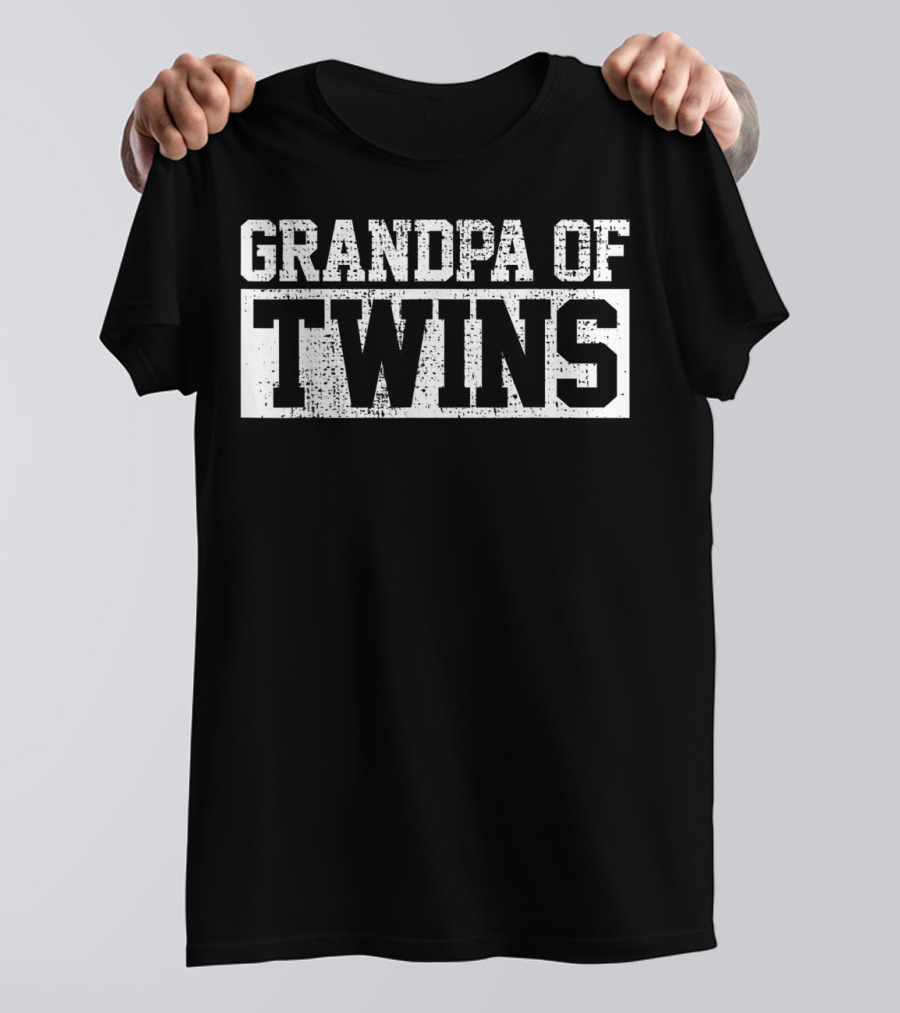 GRANDPA OF TWINS T-Shirt