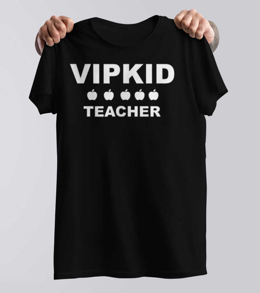 VIPKID Teacher Five Apple Rating ESL Educator T-Shirt