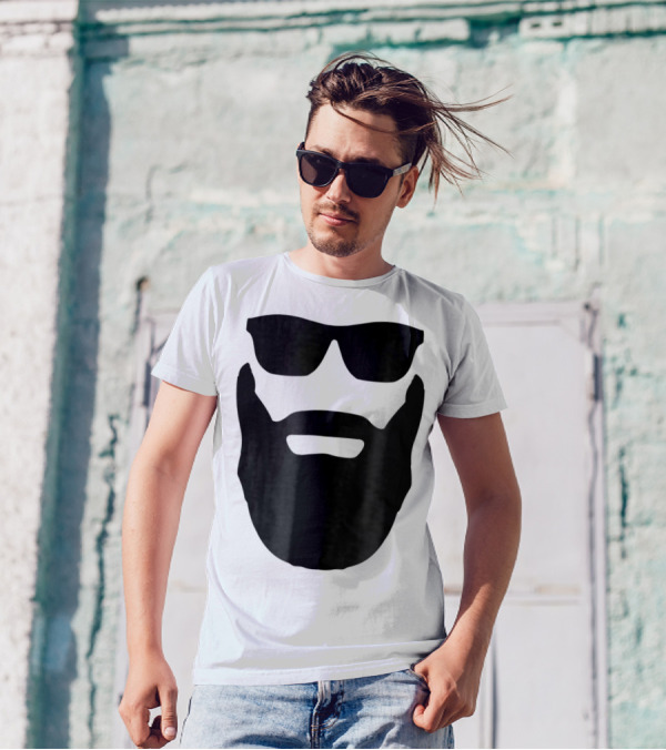 Beard And Sunglasses Iconic T-Shirt
