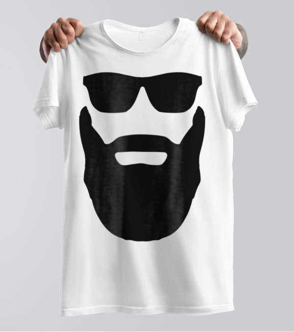 Beard And Sunglasses Iconic T-Shirt