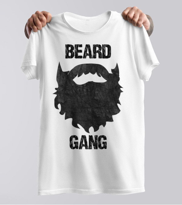 Beard Gang Mens Facial Hair Enthusiast T-Shirt