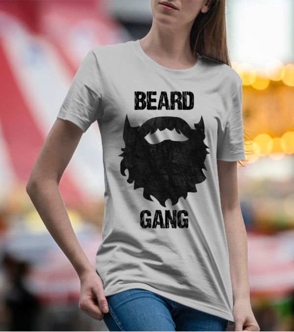 Beard Gang Mens Facial Hair Enthusiast T-Shirt