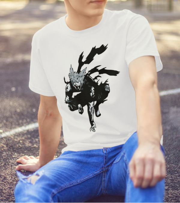 Garou Hero Hunter Dark Shadow Pose T-Shirt