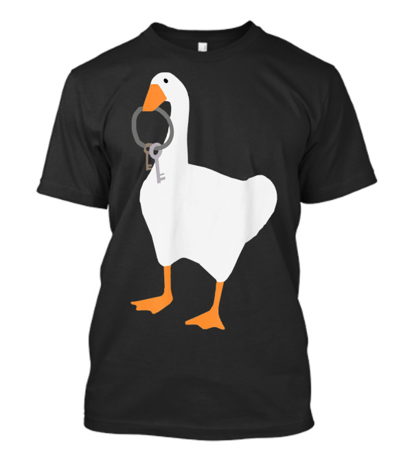 Untitled Goose Game Holding Keys T-Shirt