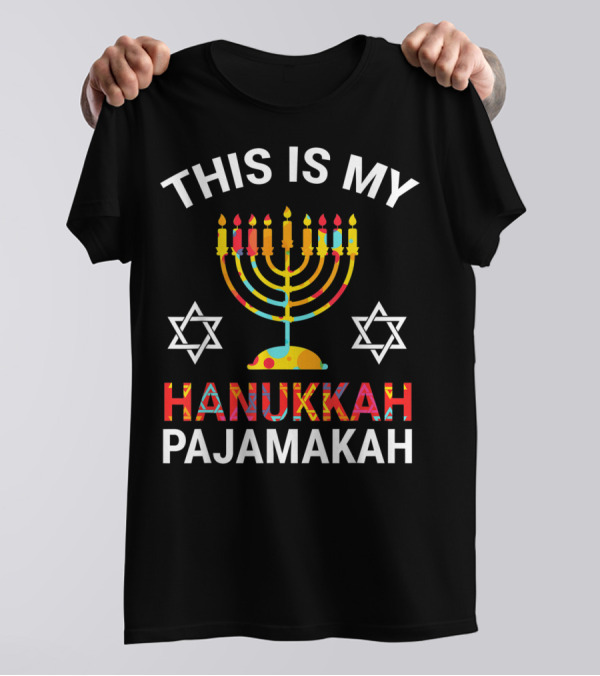 This Is My Hanukkah Pajamakah T-Shirt