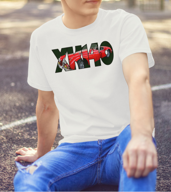 Jaguar XK140 Beautiful Red XK140 Convertible Classic Car T-Shirt