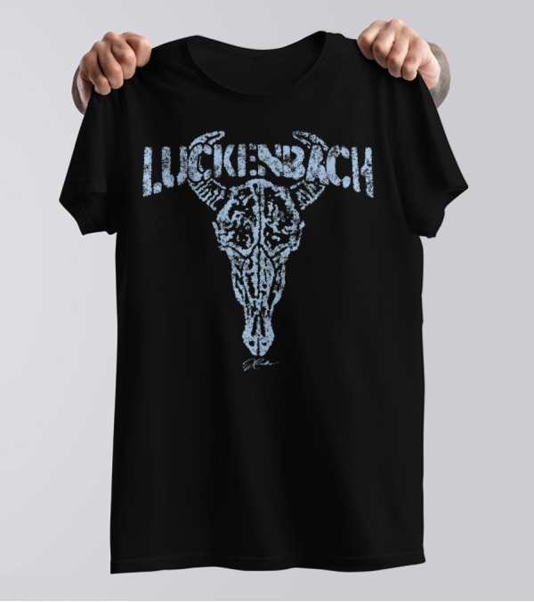 Luckenbach Cow Skull Jcombs Signature T-Shirt