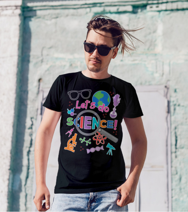 Let's Do Science Cute Kid Future Science Exploration T-Shirt