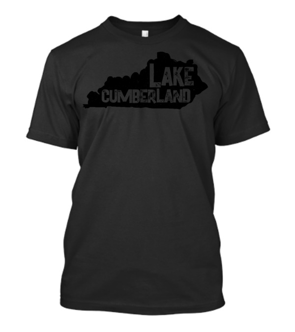 Lake Cumberland Kentucky Vacation Lake Fun Map T-Shirt