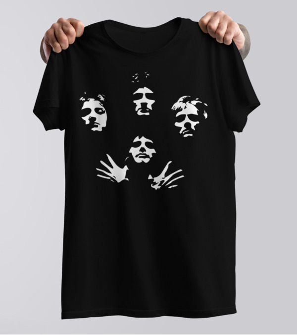 Bohemian Rhapsody Rock Band Queen Lovers T-Shirt