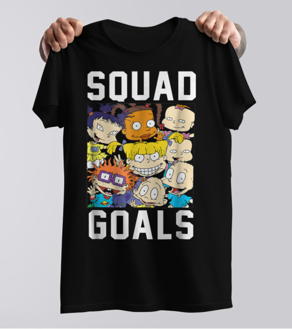 Rugrats Squad Goals Nickelodeon Characters Gathering T-Shirt
