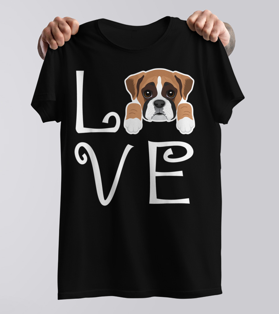 Boxer Love Dog Owner Puppy T-Shirt