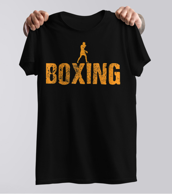 Boxing Vintage Boxer Workout Club T-Shirt