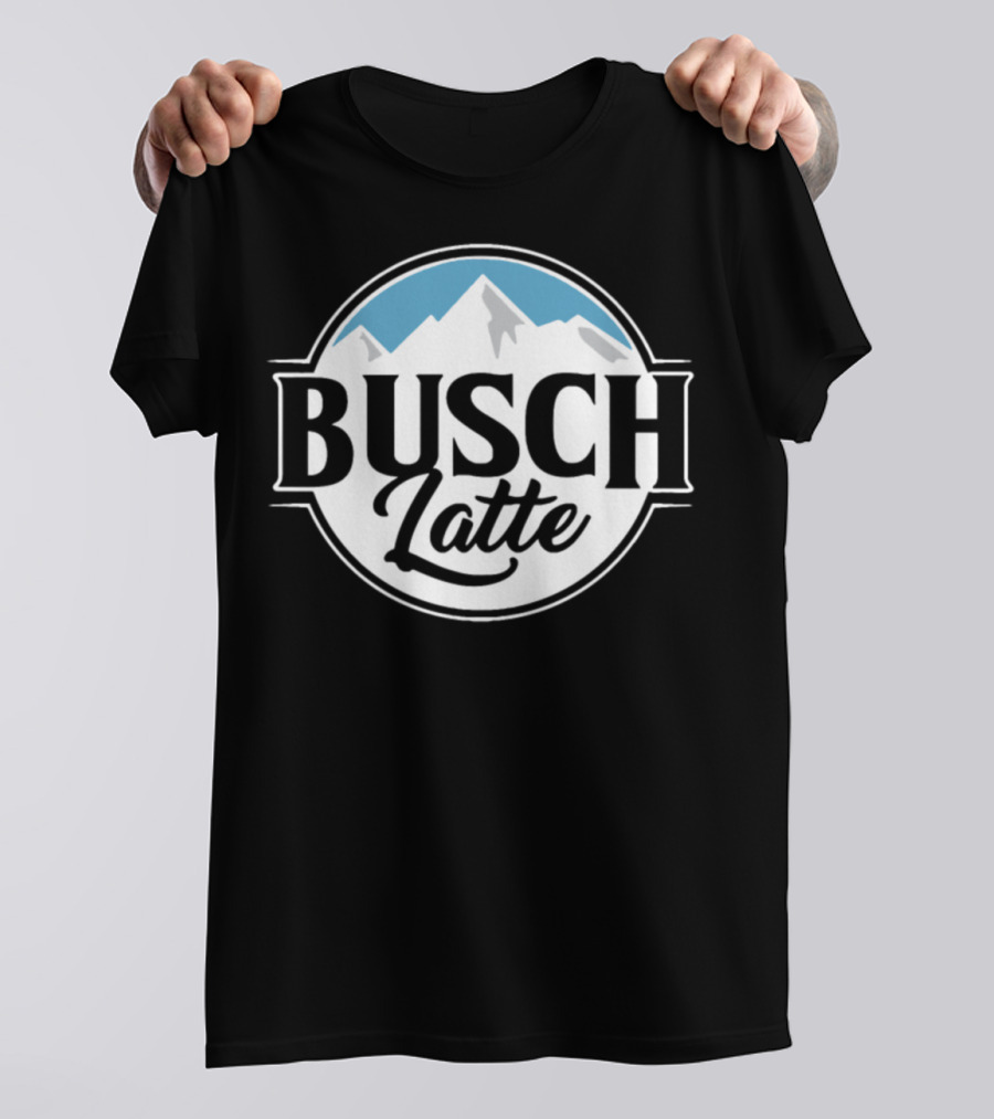 Busch Latte Mens Womens T-Shirt