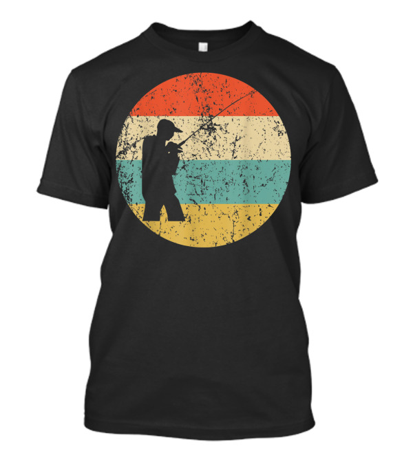 Vintage Fisherman Retro Fishing T-Shirt