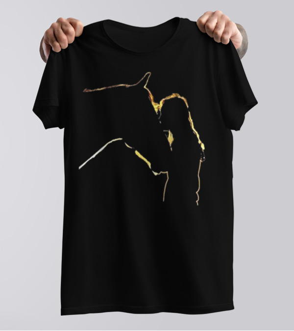 A Girl And Her Horse Silhouette Bonding T-Shirt