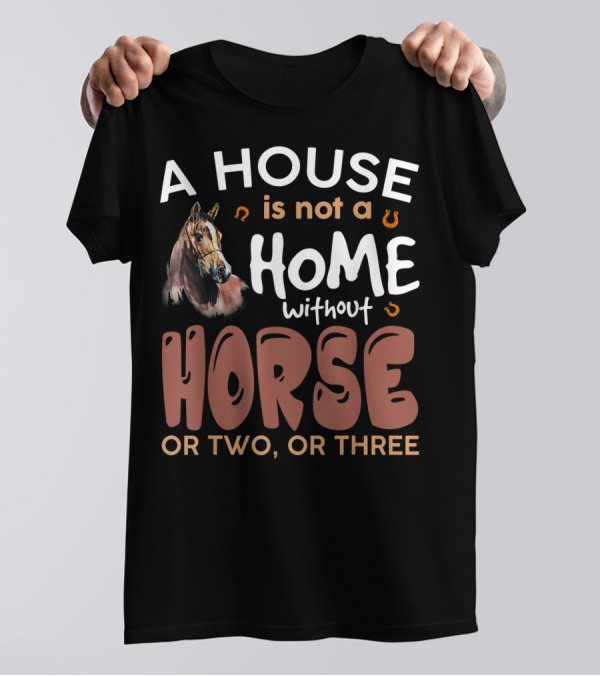 A House Is Not A Home Without Horse Or Two Or Three T-Shirt