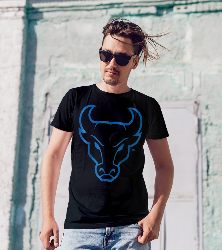 Buffalo Bulls Logo University Merchandise T-Shirt