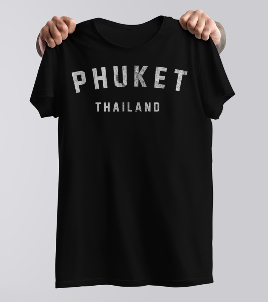 Phuket Thailand Vintage Varsity T-Shirt