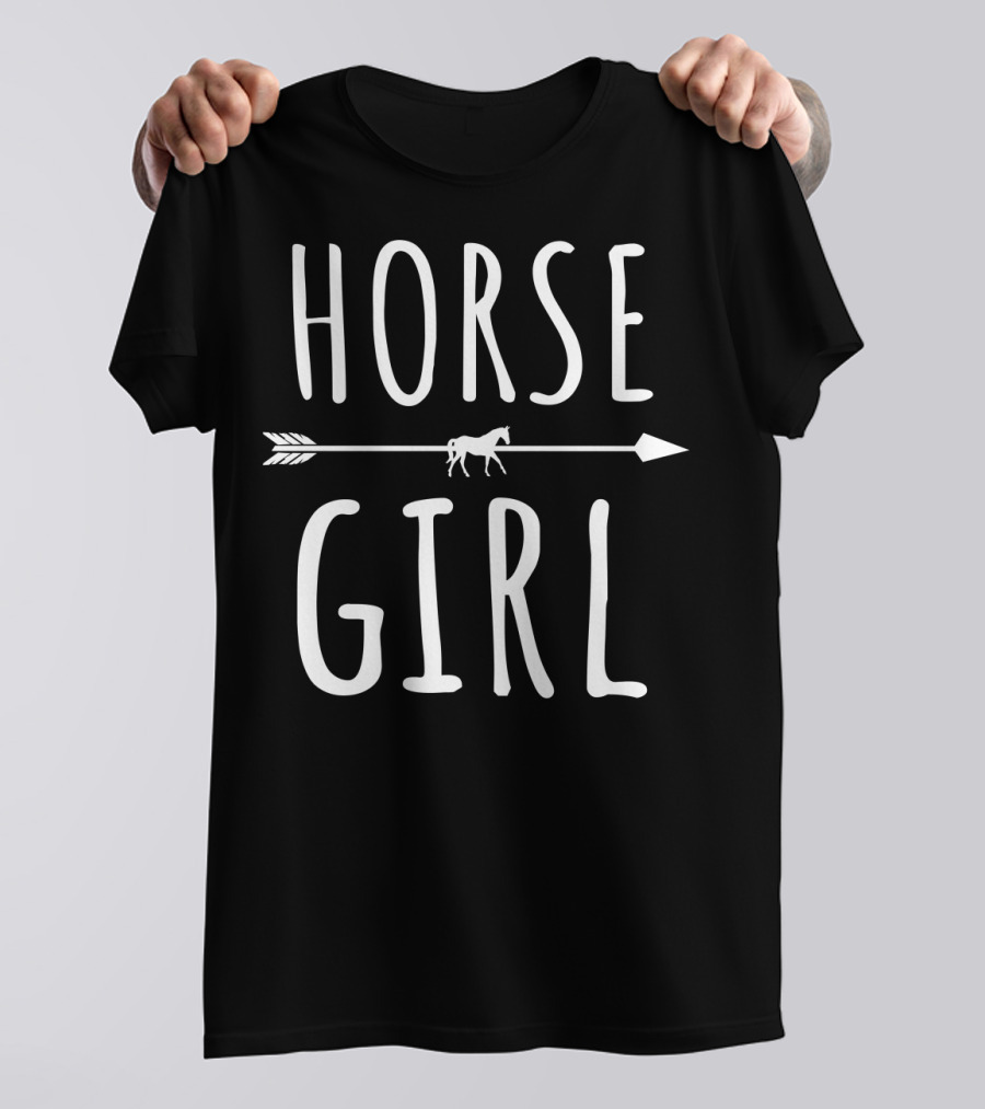 HORSE GIRL Arrow Amazing Horse T-Shirt