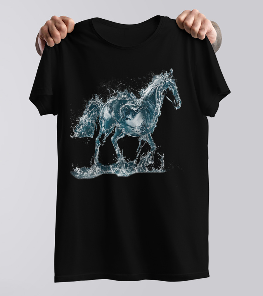 Horse Dream Liquid Splash Equine Vision T-Shirt