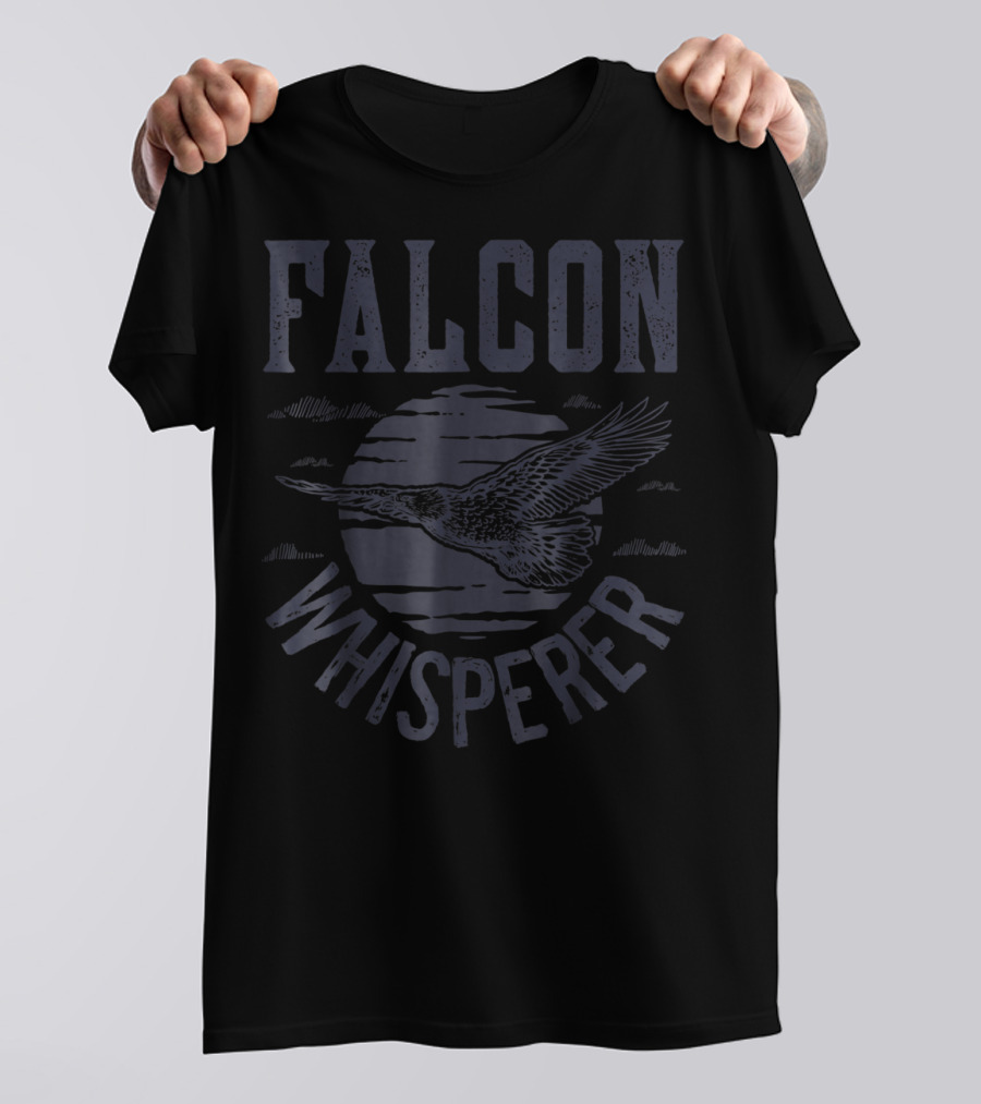 Falcon Whisperer Vintage Falconry Hunting T-Shirt