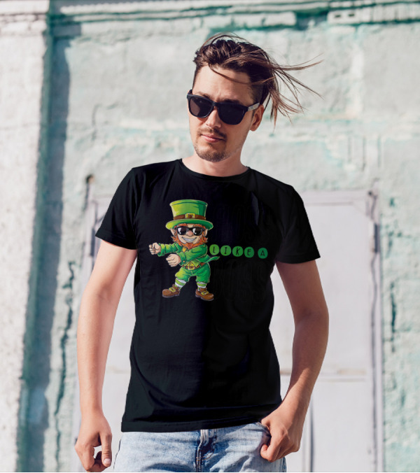 Floss Like A Boss Leprechaun In Sunglasses T-Shirt