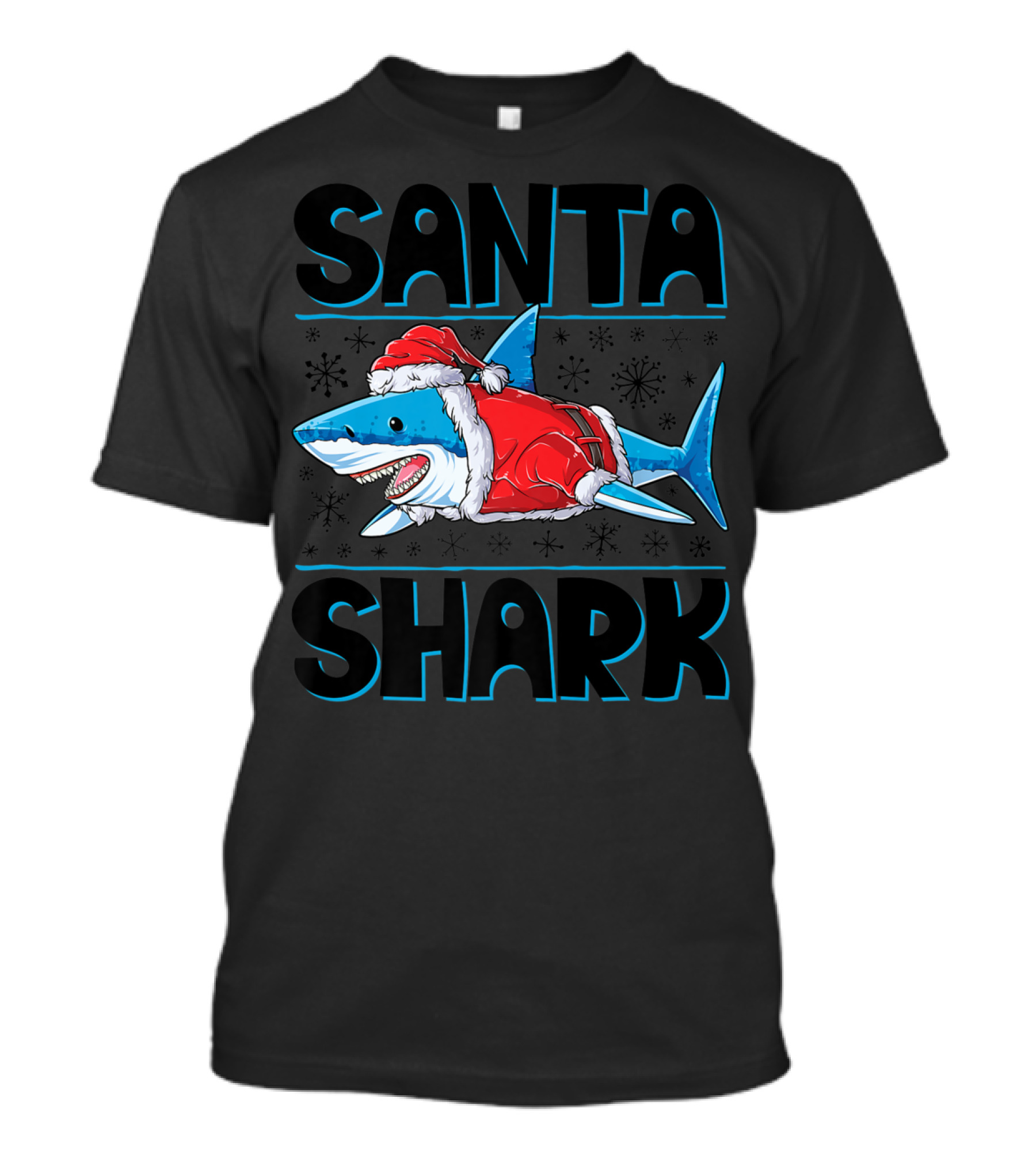 Santa Shark Christmas Family Matching Sharkmas WV T-Shirt