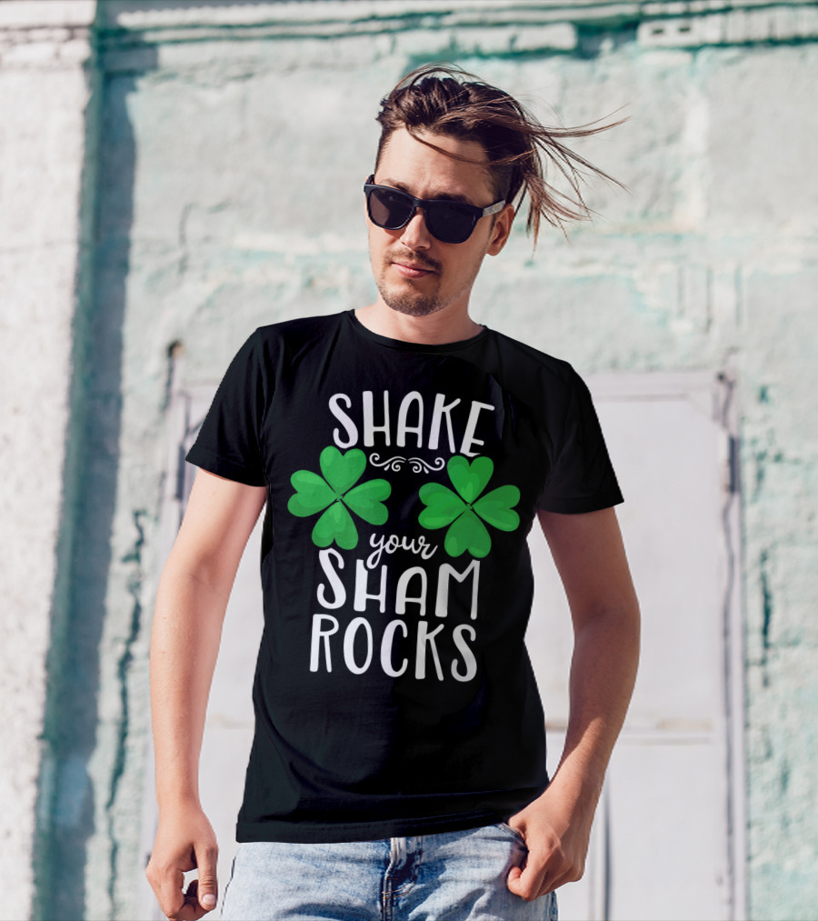 Shake Your Shamrocks St Patricks Day Shamrocks Women XT T-Shirt