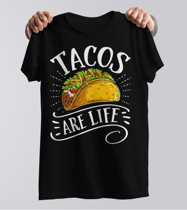 Tacos Are Life Cinco De Mayo Kids T-Shirt