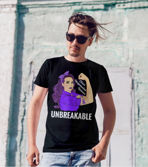 Unbreakable Chiari Malformation Awareness Warrior T-Shirt