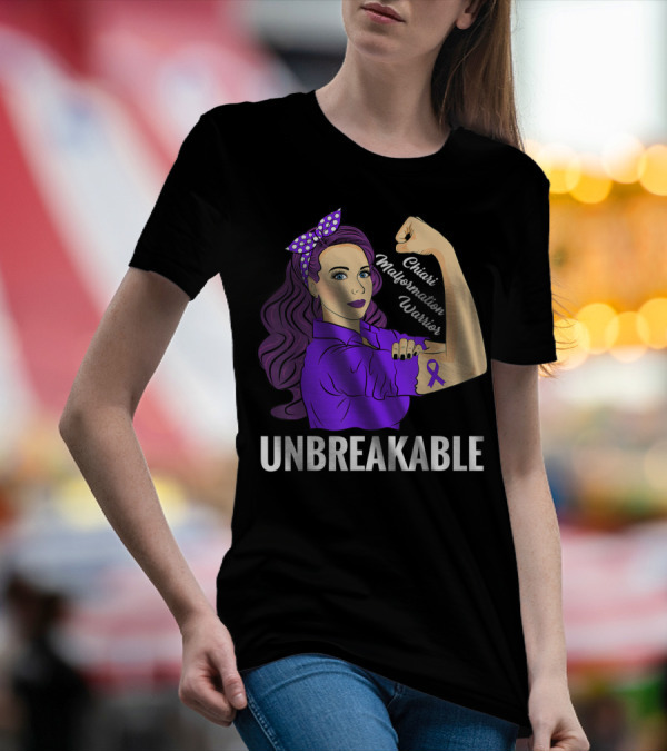 Unbreakable Chiari Malformation Awareness Warrior T-Shirt