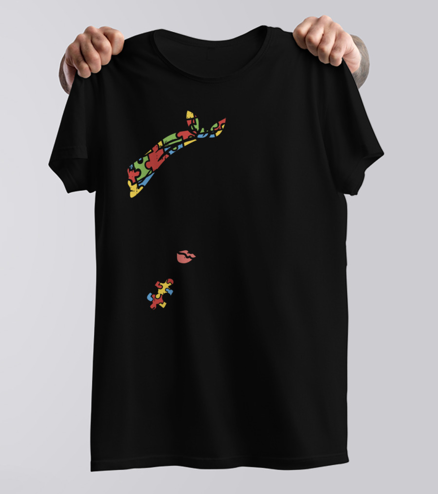 Autism Godmother Unbreakable Puzzle Piece Tattoo T-Shirt