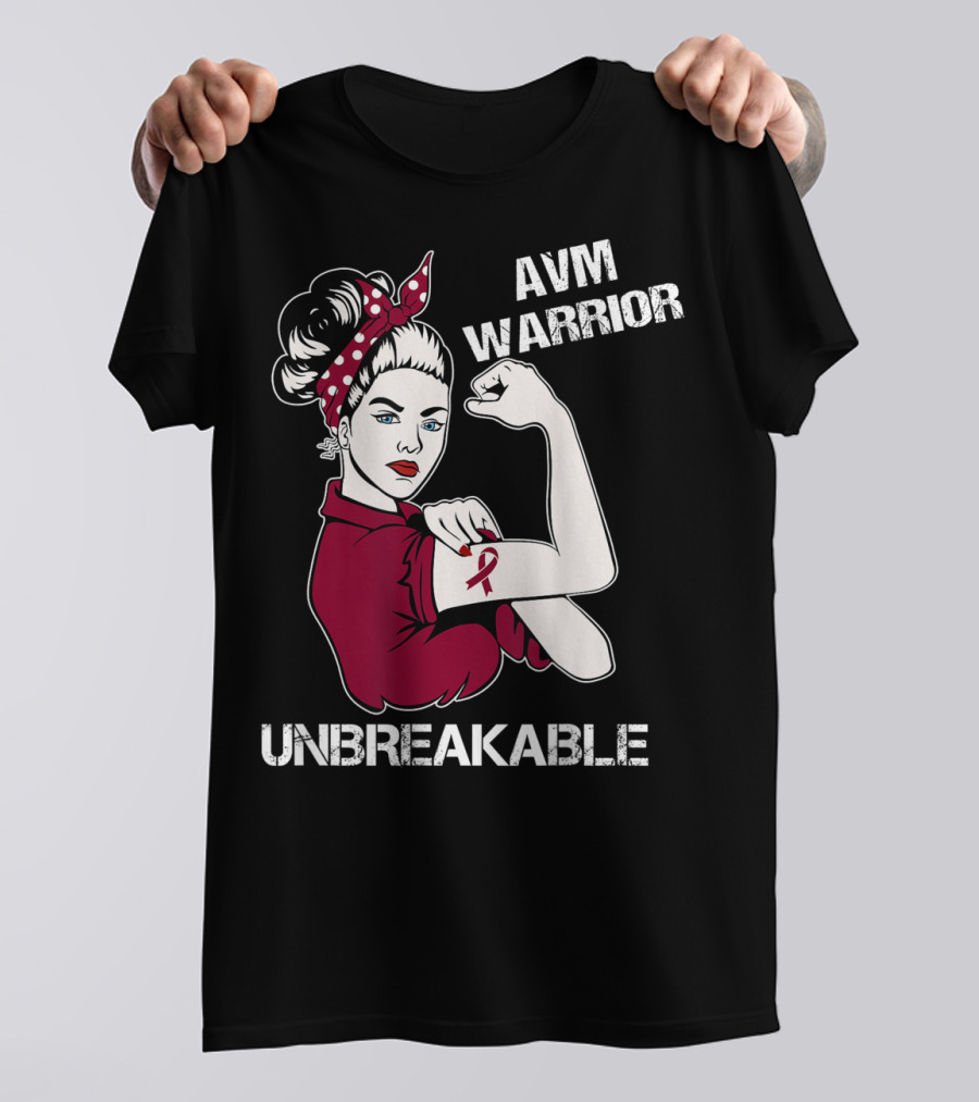 AVM Warrior Unbreakable Rosie Riveter T-Shirt