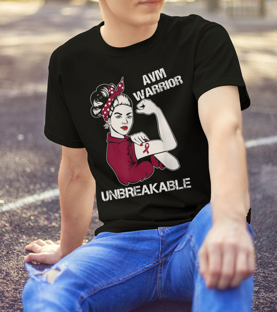 AVM Warrior Unbreakable Rosie Riveter T-Shirt