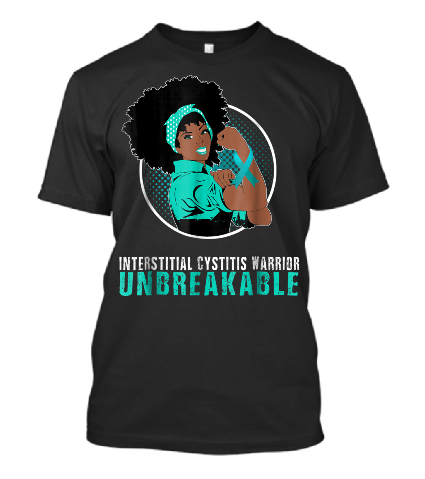Interstitial Cystitis Warrior Unbreakable T-Shirt