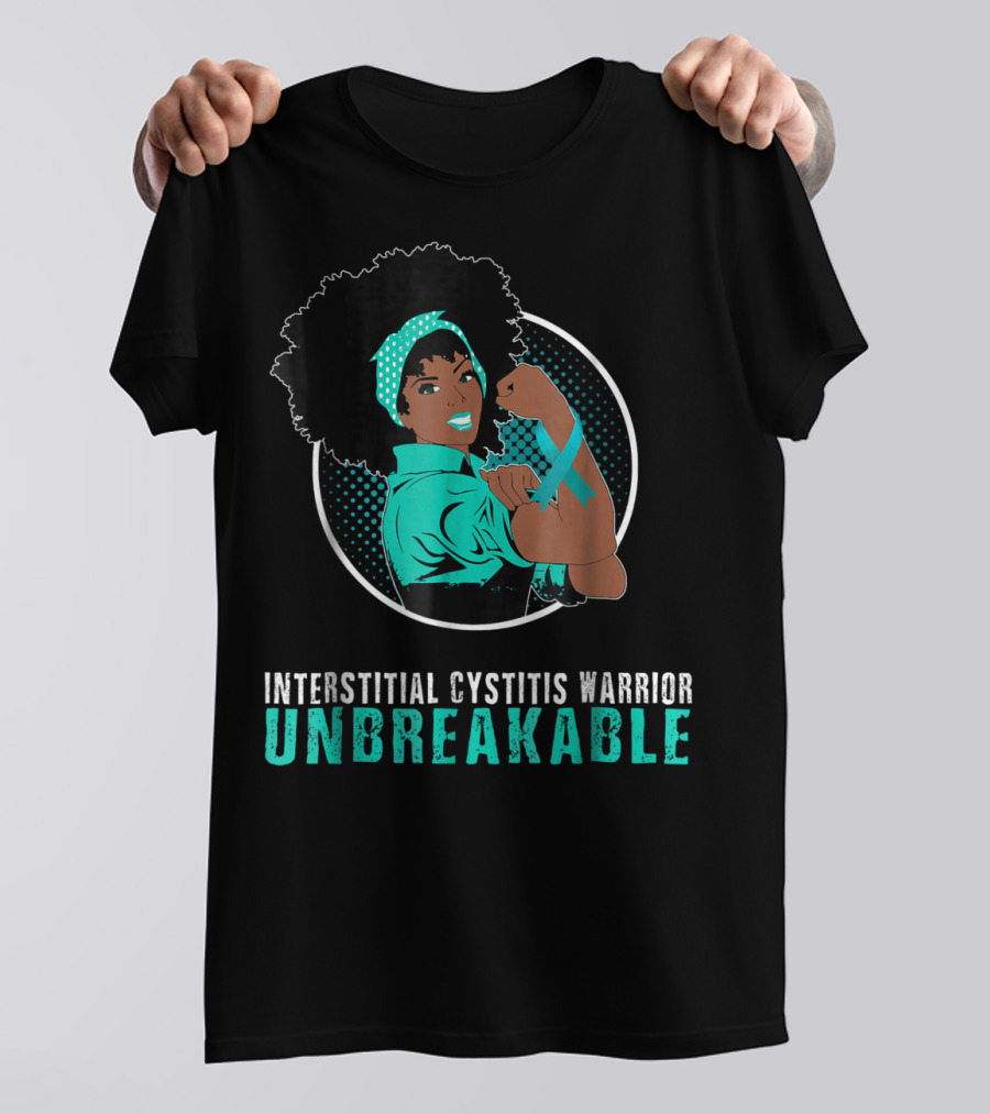 Interstitial Cystitis Warrior Unbreakable T-Shirt