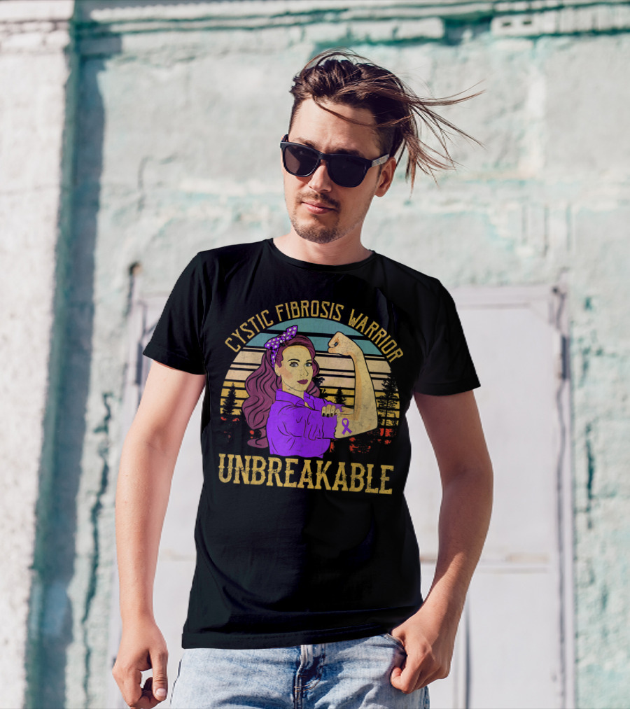 Cystic Fibrosis Warrior Unbreakable T-Shirt