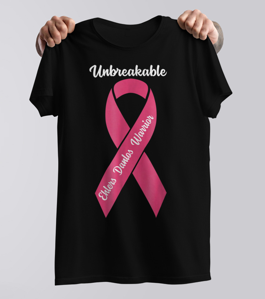 Unbreakable Ehlers Danlos Warrior Pink T-Shirt